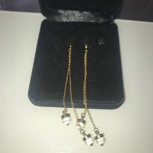 Jimmy Crystal New York dangle‎ earrings